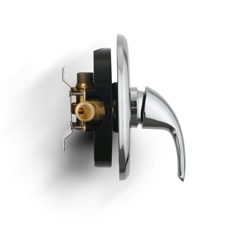 PROOX Chrome Shower Handle Valve Trim Kit Shower Valves Wayfair Canada